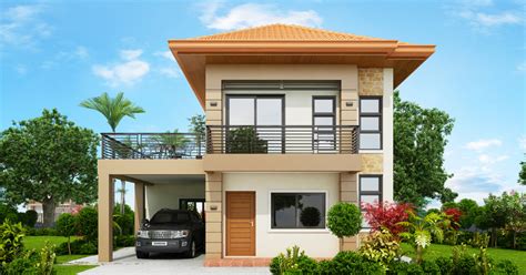 2 Storey Duplex House Design Philippines - Nada Home Design