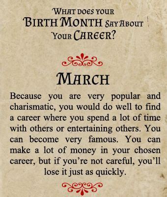 March Birthday Month Quotes - ShortQuotes.cc