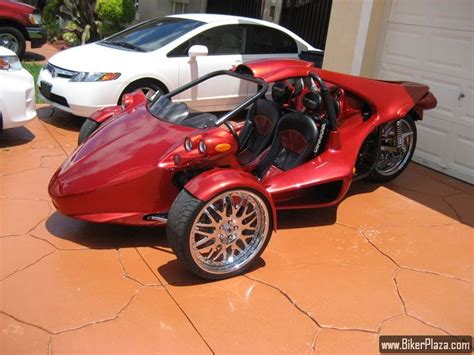 red t-rex | Trike motorcycle, Reverse trike, Tricycle motorcycle