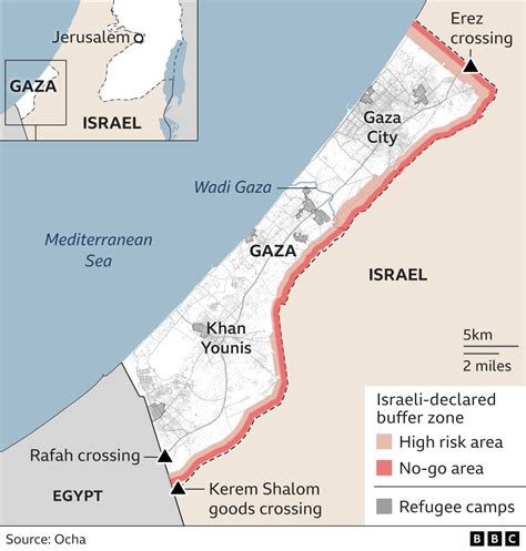 [Politics] Gaza Strip in maps: How life has changed in two months ...