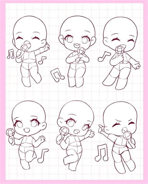 Pin by Monica Cruz on Drawing in 2023 | Chibi body, Chibi sketch, Chibi ...