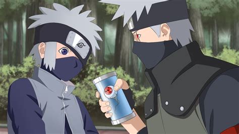 Kakashi Introduces His Son and Gives Him a SHARINGAN and tells him ...