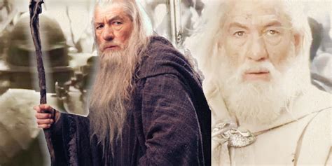 Lord of the Rings: Gandalf the Grey vs. Gandalf the White - Who Is More ...