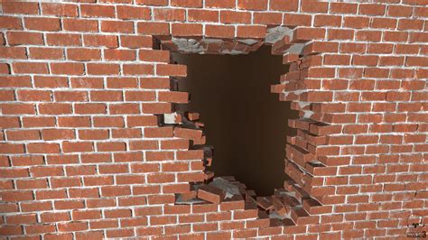 Eugene Sminovsky - Hole in a brick wall