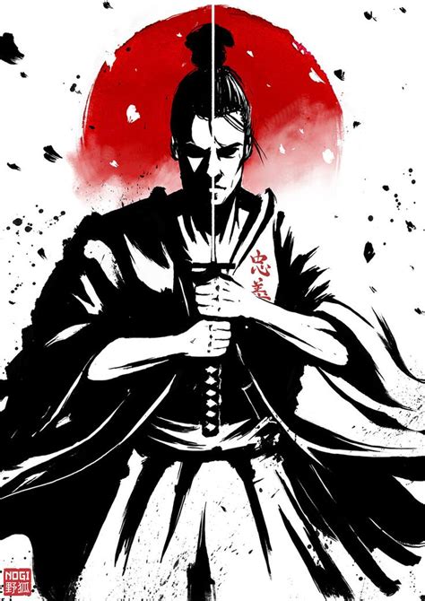 ArtStation - 7 ways of bushido : Loyalty, Nogi San in 2021 | Samurai ...