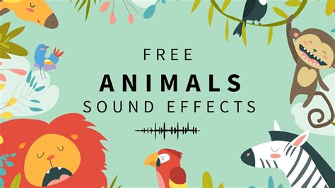 FREE Animal Sounds - 40 effects - YouTube