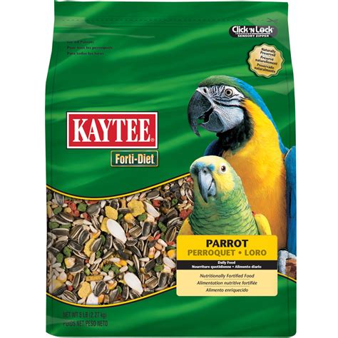 Kaytee Forti-Diet Parrot Food, 5 lb - Walmart.com