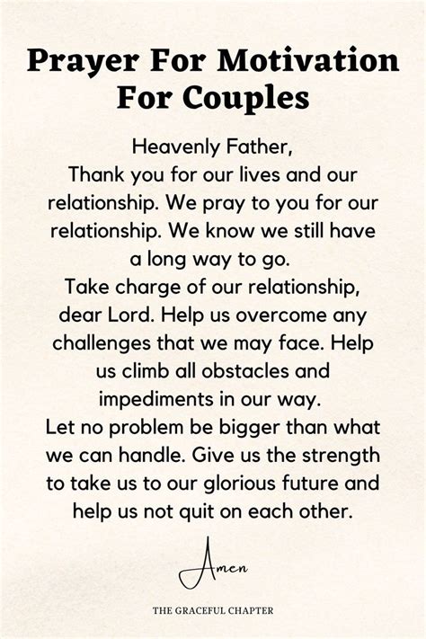 Motivation prayer for couples | Good prayers, Prayers for my boyfriend ...