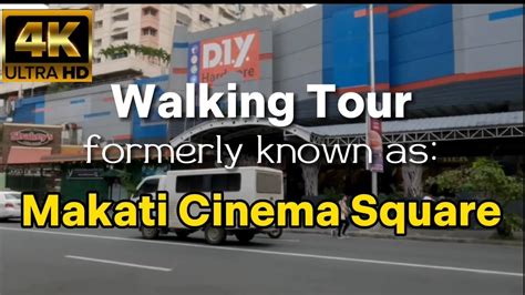 [4K] Walking Tour inside Makati Central Square mall - YouTube