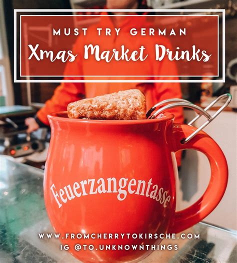 10 Must Try German Christmas Market Drinks! | From Cherry to Kirsche