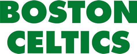 Boston Celtics Wordmark Logo - National Basketball Association (NBA ...