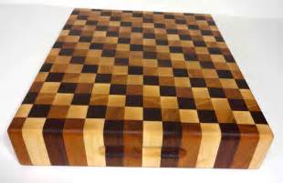 End Grain Cutting Board – Cherry, Maple, Walnut – LAKELAND WOOD CRAFTING