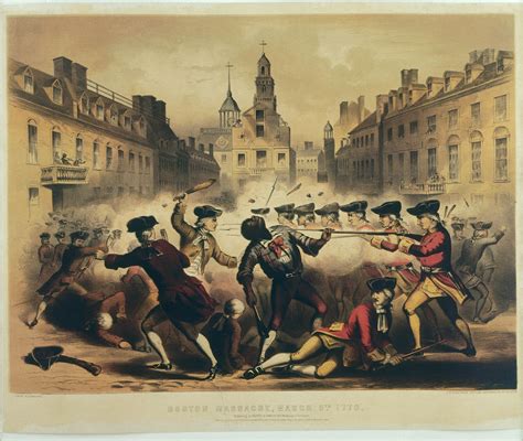 Crispus Attucks and the Boston Massacre prints - Nantucket Historical ...