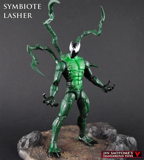 Custom Symbiote Lasher figure by Jin-Saotome on DeviantArt Spiderman ...