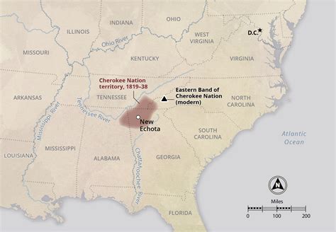 Cherokee Nation District Map