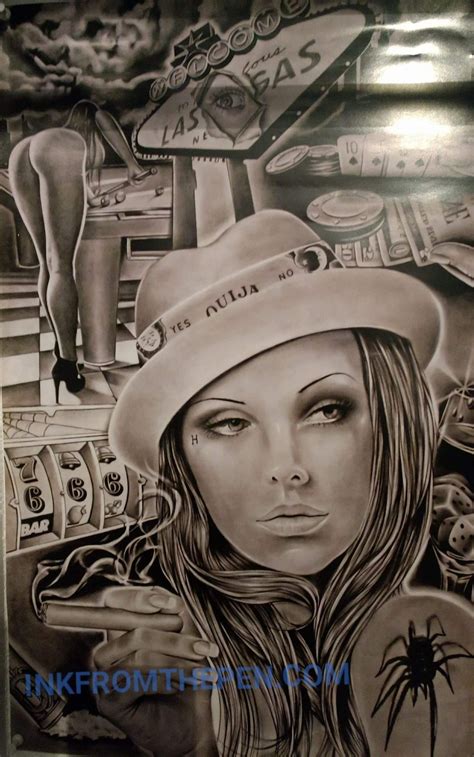 Prison Drawings, Chicano Drawings, Chicano Art Tattoos, Clock Tattoo ...