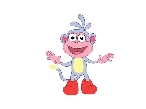 Boots The Monkey from Dora The Explorer (PNG) by THORTHESKUNK911 on ...