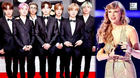 BTS Wins First-Ever AMAs, Taylor Swift Creates History