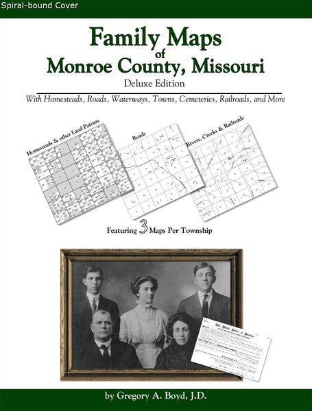 Family Maps of Monroe County, Missouri – Arphax Publishing Co.