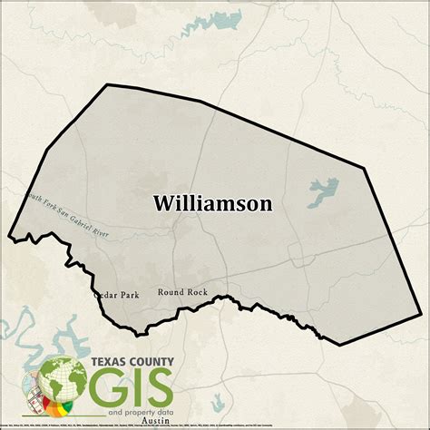 Williamson County GIS Shapefile and Property Data - Texas County GIS Data