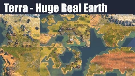 TERRA | Huge Real Earth Map | Humankind - YouTube