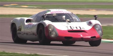 Porsche 910 Carrera 10 Flat-Six Engine Exhaust Sound Video