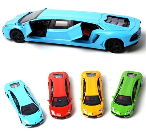 [Funny] Light and Sound Extended Sports car Limo Toy Car Limousine ...