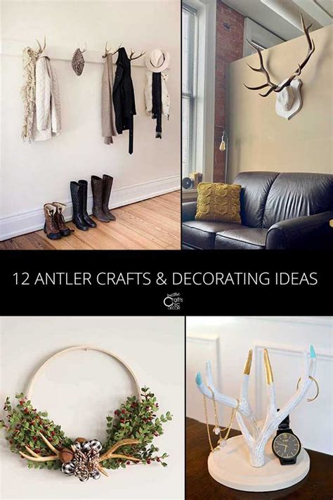 Table Decorations Using Deer Antlers | Shelly Lighting