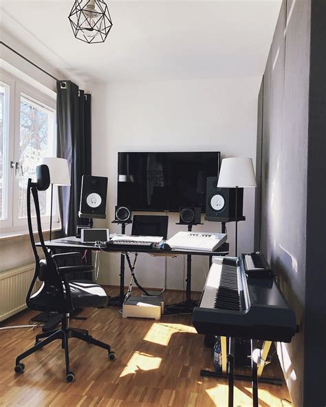 Home Music Studio Desk Ideas - Recording Studio Design 101 How To Set ...