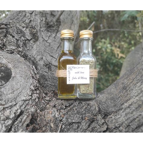 Olive Oil & Greek Herbs Favors/mini Wedding Birthday Greek - Etsy