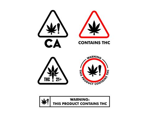 California Cannabis Warning Signs vector 4608141 Vector Art at Vecteezy