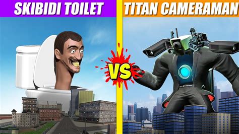 Giant Skibidi Toilet vs Titan Cameraman Boss | SPORE - YouTube