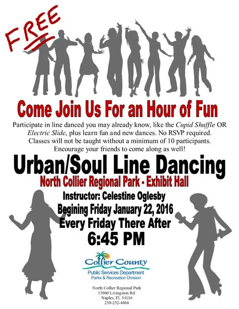 The 411 Scoop: Urban Soul Linedancing in Naples Florida