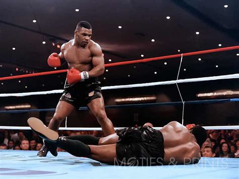 Mike Tyson vs Trevor Berbick – Motifs and Prints