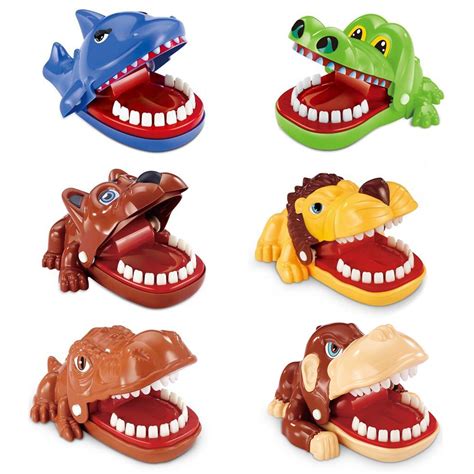 Classic Snappy Crocodile Bite Finger Party Toys Game Joke Toys Dentist ...