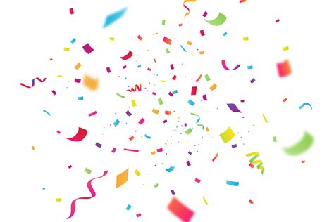 Celebration Confetti with Blur PNG Image - PurePNG | Free transparent ...