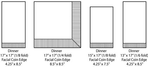 Napkin Sizes » Napkins-Only