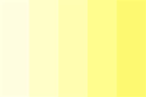 Light Yellow Color Palette