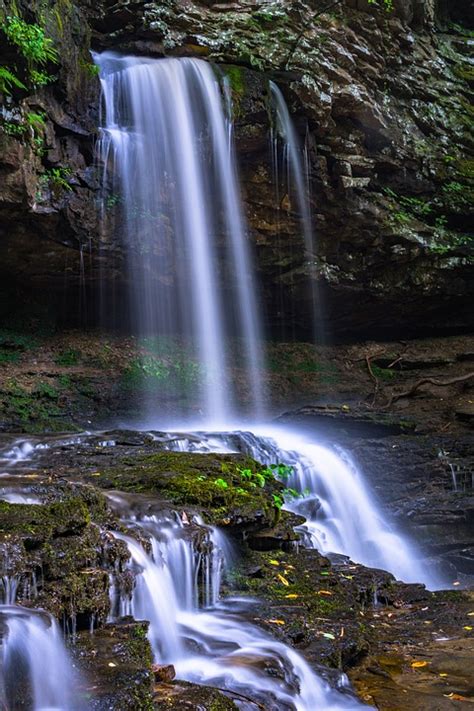 Cascade Falls Green Long - Free photo on Pixabay