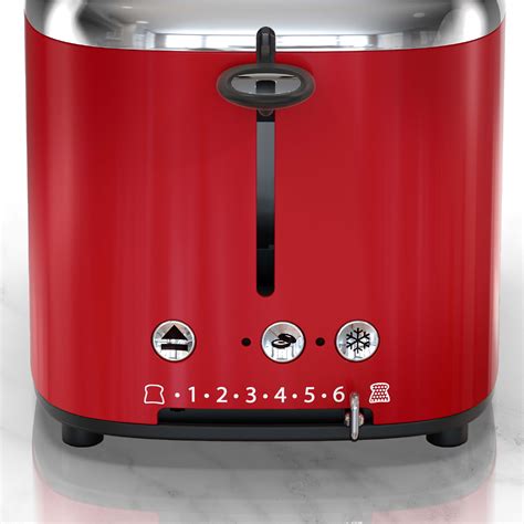 Russell Hobbs Retro Style 2-Slice Toaster, Red, TR9150RDR - Walmart.com