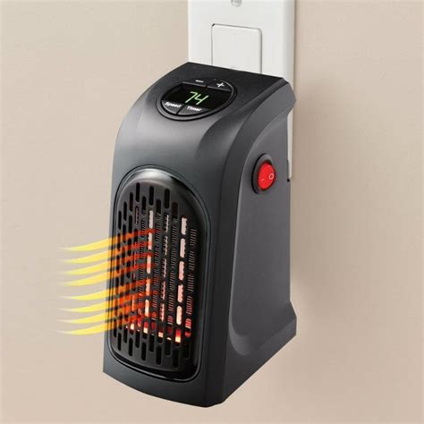 Eco Heater KLW-007A Black