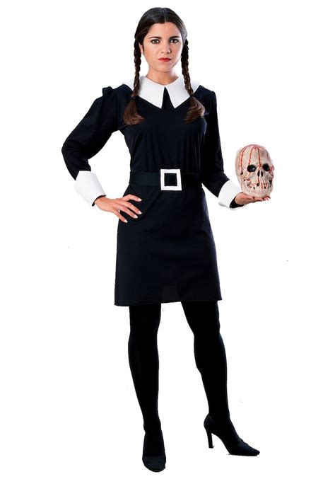 Wednesday Addams Costume for Women | Addams Family Halloween Costumes