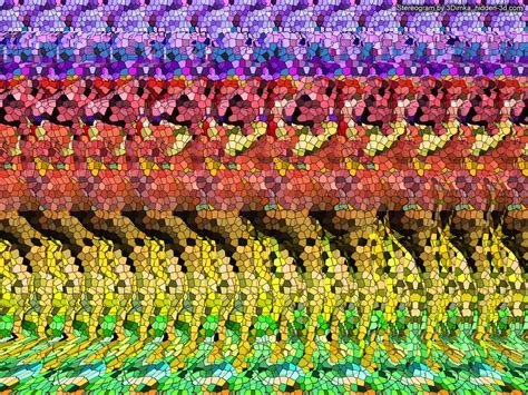 Cross-Eyed Stereogram Gallery : Loaded transport (Cross-eyed ...