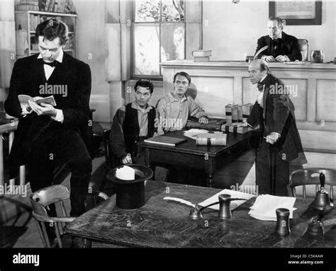 Young Mr. Lincoln Year: 1939 USA Director: John Ford Henry Fonda, Eddie ...