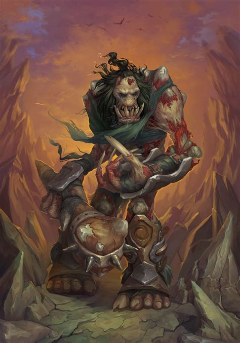 ArtStation - Ghoul for Blizzardfest, Xenia Berezovsky D D Character ...