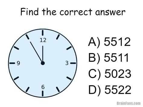 Clock | Picture Logic Puzzle - BrainFans