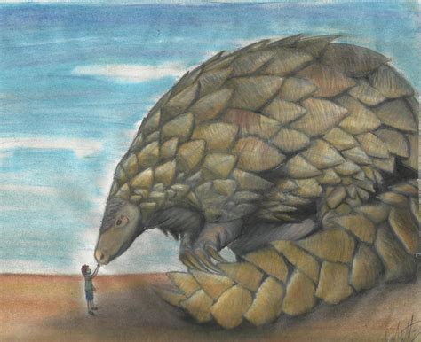 Giant Pangolin by jemangel on deviantART