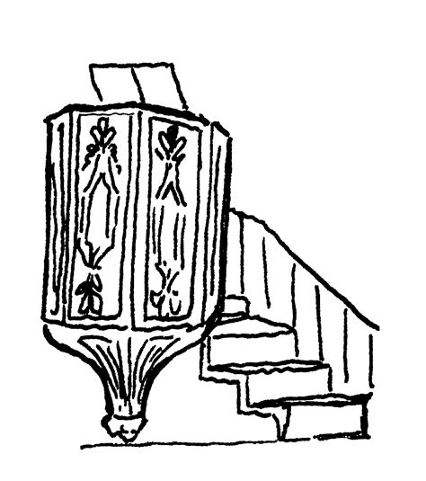 Pulpit Clipart - ClipArt Best