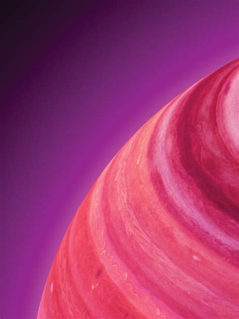 Pink Dwarf Planet