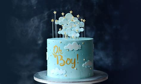 Cute Baby Shower Cakes For Boys | vlr.eng.br